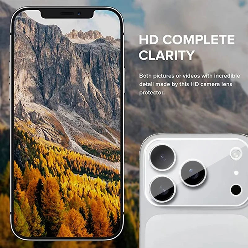 4PCS Camera Lens Protector for iPhone 17 Pro Max Lens Protective Glass for iPhone 17
